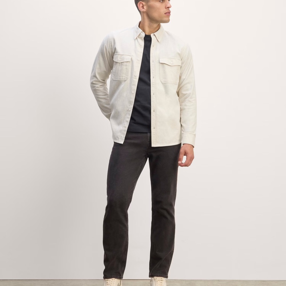 Everlane Men's Black Straight Jeans
